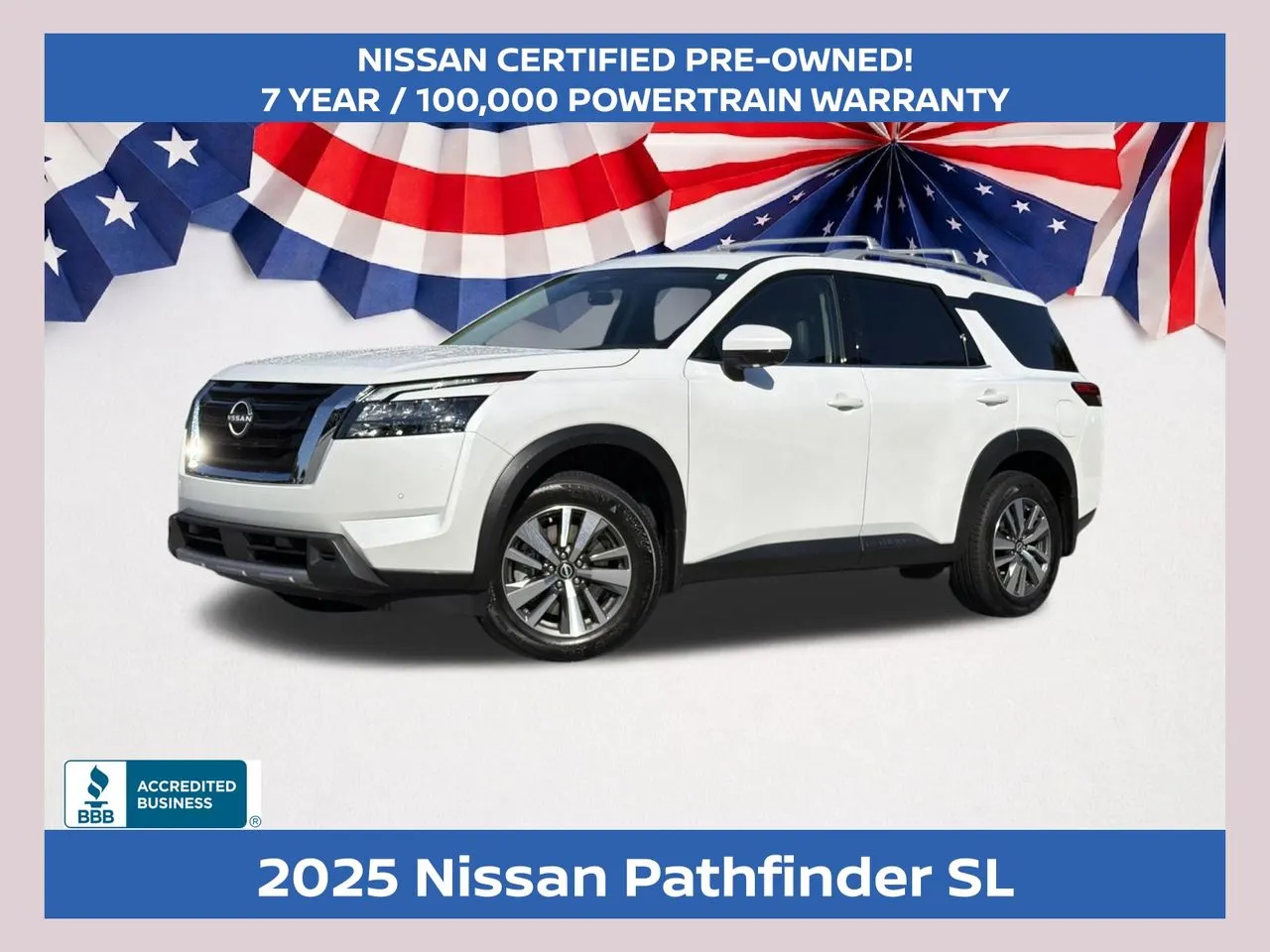 White 2025 Nissan Pathfinder SL for sale in Morrow, GA