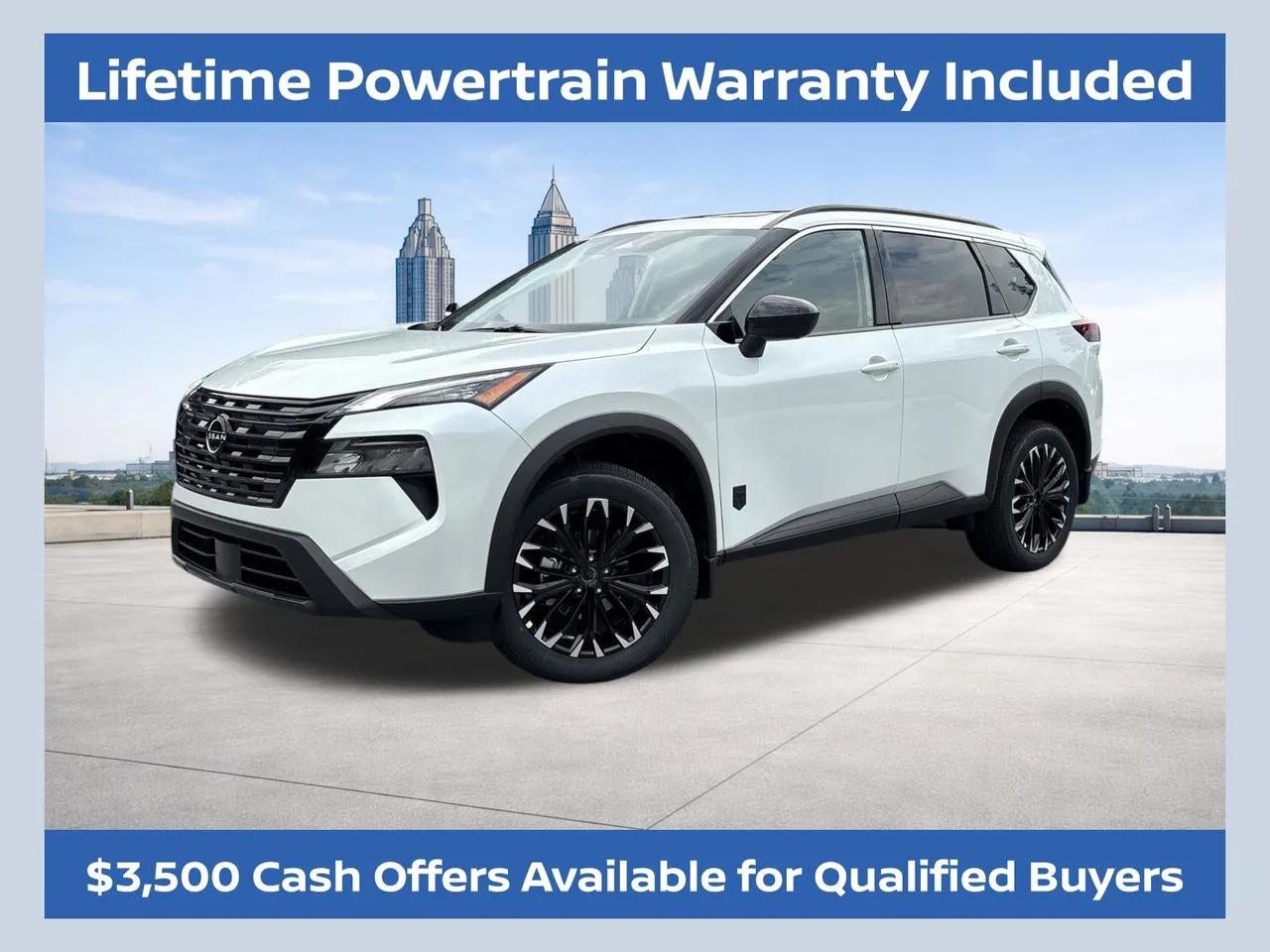 White 2026 Nissan Rogue Dark Armor for sale in Morrow, GA