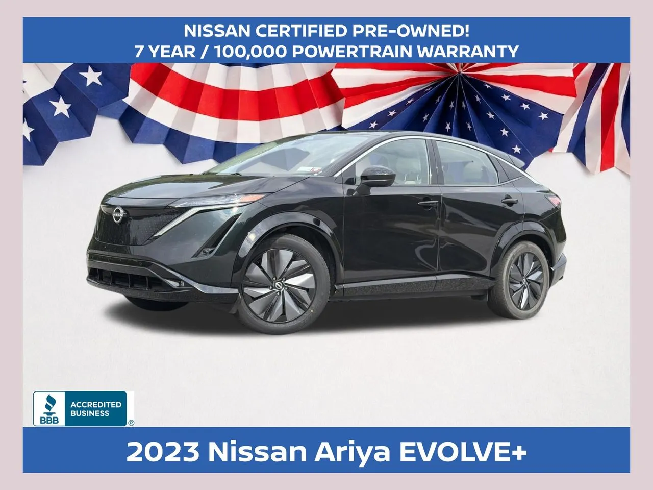 Used 2023 Nissan Ariya Evolve+ with VIN JN1BF0BA7PM403850 for sale in Morrow, GA