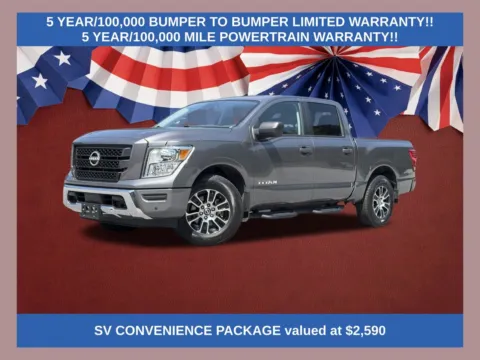 Gray 2024 Nissan Titan SV for sale in Morrow, GA