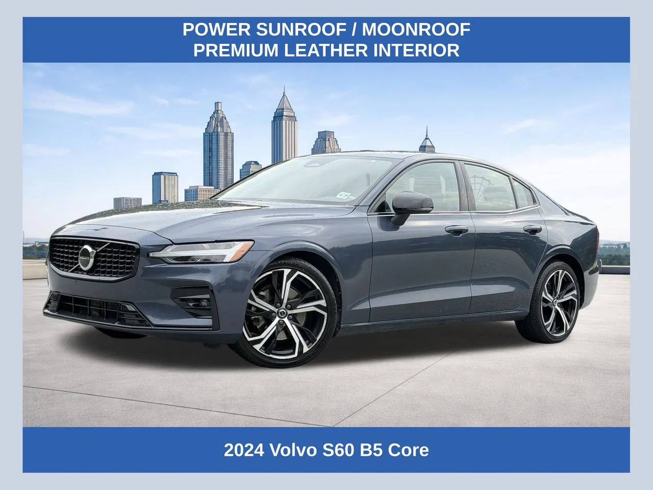 Blue 2024 Volvo S60 B5 Core Dark Theme for sale in Morrow, GA