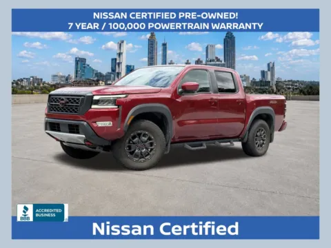Red 2022 Nissan Frontier PRO-4X for sale in Morrow, GA