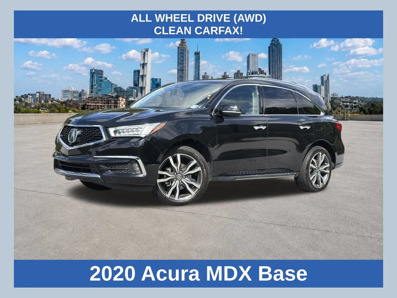 Black 2020 Acura MDX Advance for sale in Morrow, GA