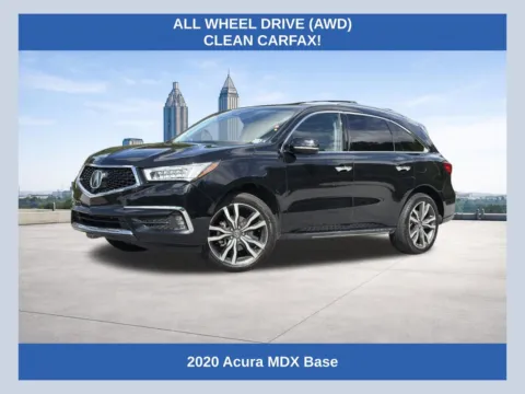 Black 2020 Acura MDX Advance for sale in Morrow, GA