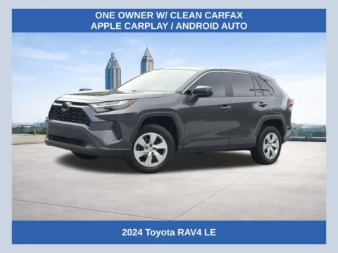 Gray 2024 Toyota RAV4 LE for sale in Morrow, GA