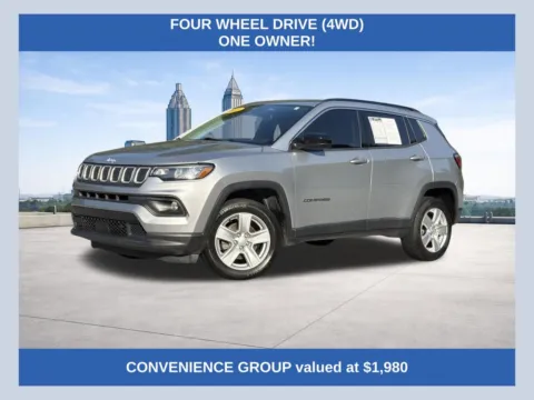 Silver 2022 Jeep Compass Latitude for sale in Morrow, GA