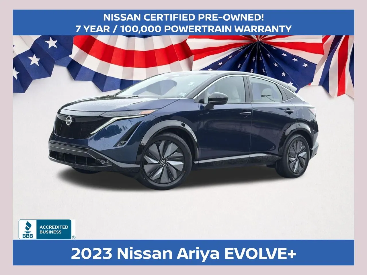 Used 2023 Nissan Ariya Evolve+ with VIN JN1BF0BA5PM403927 for sale in Morrow, GA