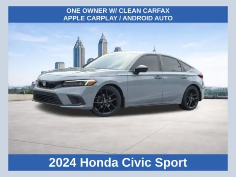 Gray 2024 Honda Civic Sport for sale in Morrow, GA