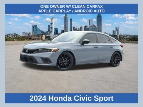 Gray 2024 Honda Civic Sport for sale in Morrow, GA