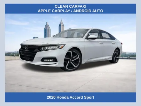 White 2020 Honda Accord Sport for sale in Morrow, GA
