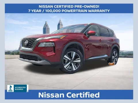 Red 2023 Nissan Rogue SL for sale in Morrow, GA