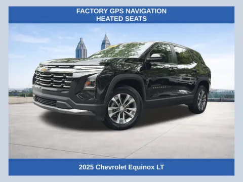 Black 2025 Chevrolet Equinox LT for sale in Morrow, GA