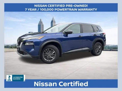Blue 2023 Nissan Rogue S for sale in Morrow, GA