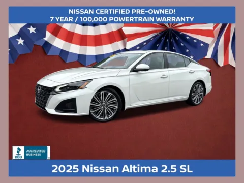 White 2025 Nissan Altima 2.5 SL for sale in Morrow, GA