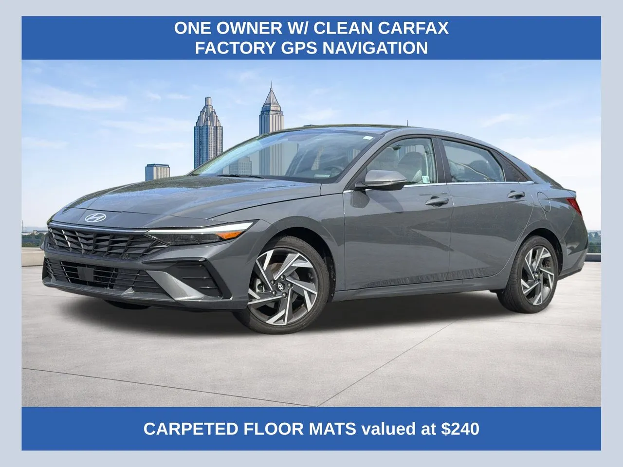Gray 2025 Hyundai Elantra Limited for sale in Morrow, GA