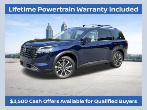 Blue 2026 Nissan Pathfinder SL for sale in Morrow, GA