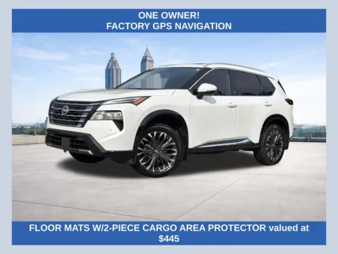 White 2024 Nissan Rogue Platinum for sale in Morrow, GA