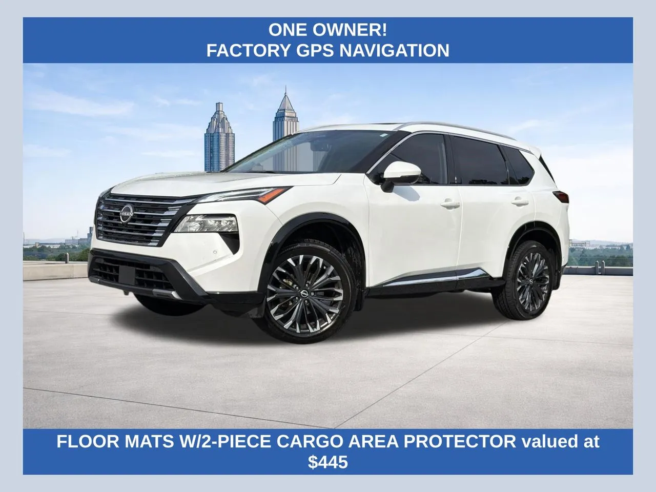 White 2024 Nissan Rogue Platinum for sale in Morrow, GA