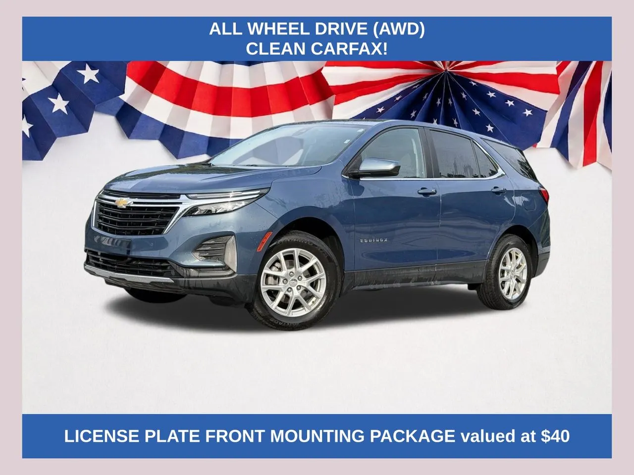 Blue 2024 Chevrolet Equinox LT for sale in Morrow, GA