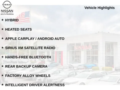 White 2023 Hyundai Elantra Hybrid Blue for sale in Morrow, GA