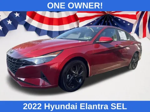 Red 2022 Hyundai Elantra SEL for sale in Morrow, GA