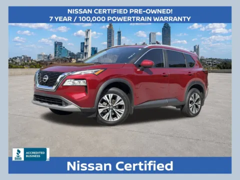 Red 2023 Nissan Rogue SV for sale in Morrow, GA