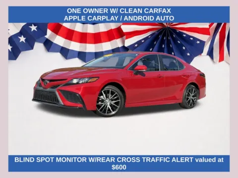Red 2024 Toyota Camry SE for sale in Morrow, GA