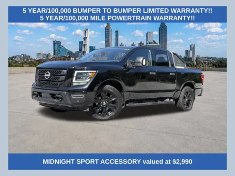 Black 2023 Nissan Titan SV for sale in Morrow, GA