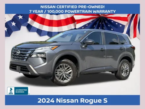 Gray 2024 Nissan Rogue S for sale in Morrow, GA