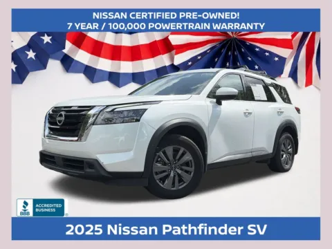 White 2025 Nissan Pathfinder SV for sale in Morrow, GA