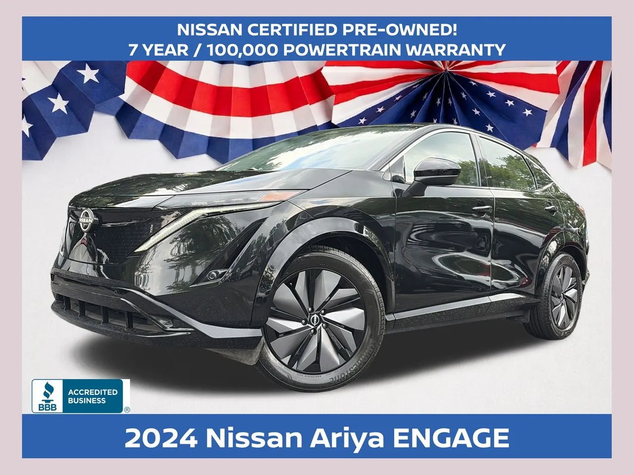 Used 2024 Nissan ARIYA Engage with VIN JN1AF0BA6RM432903 for sale in Morrow, GA