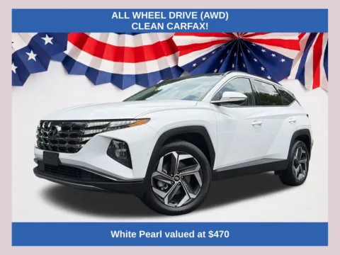 White 2024 Hyundai Tucson Limited for sale in Morrow, GA