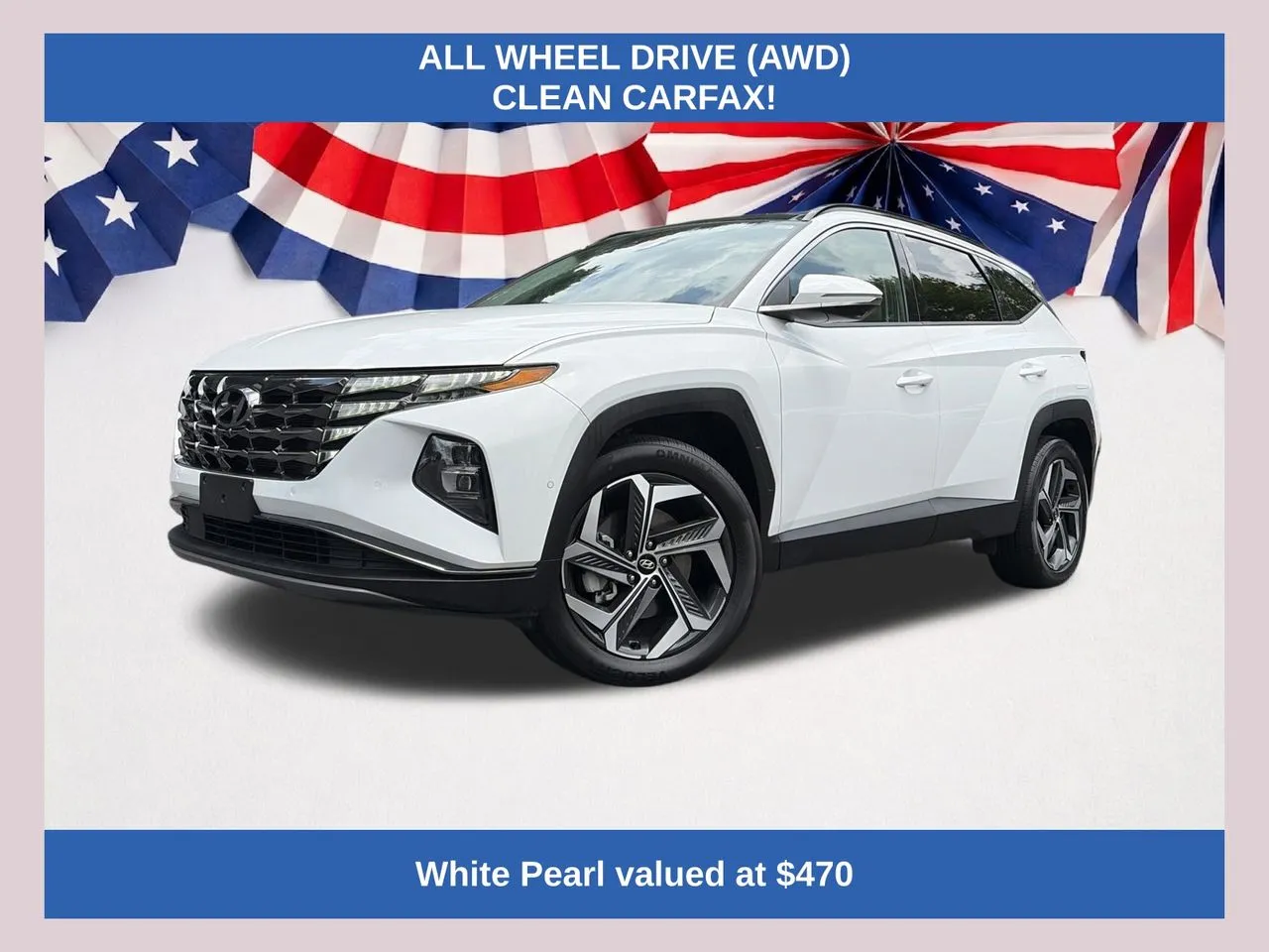 White 2024 Hyundai Tucson Limited for sale in Morrow, GA