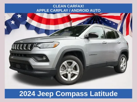 Silver 2024 Jeep Compass Latitude for sale in Morrow, GA