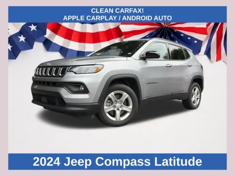 Silver 2024 Jeep Compass Latitude for sale in Morrow, GA