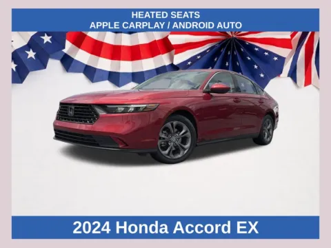 Red 2024 Honda Accord EX for sale in Morrow, GA