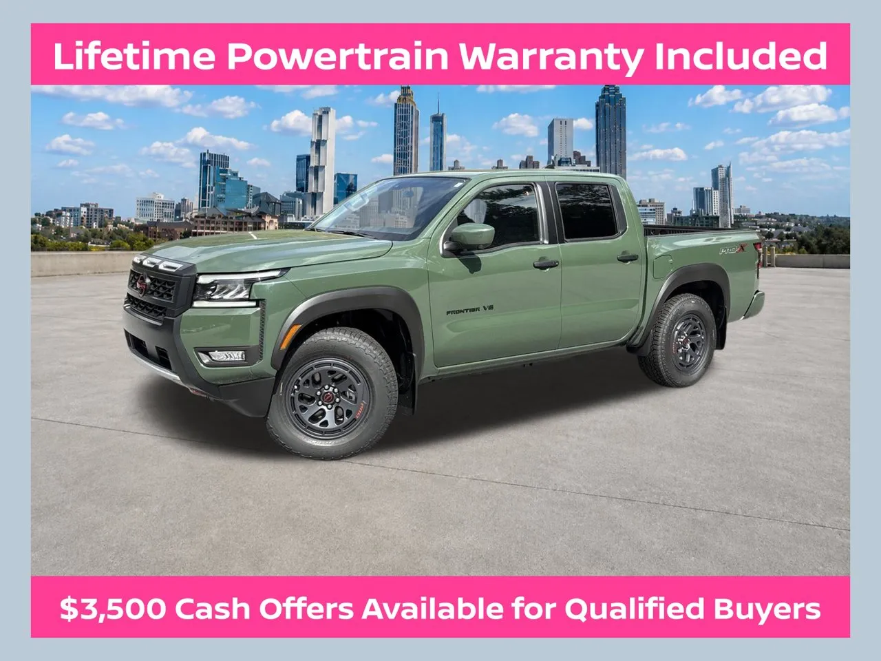 Green 2027 Nissan Frontier PRO-X for sale in Morrow, GA