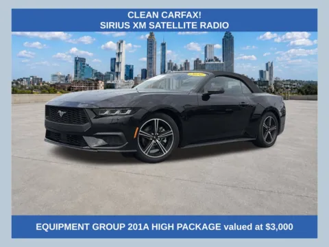Black 2024 Ford Mustang EcoBoost Premium for sale in Morrow, GA