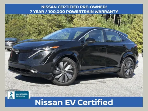 Black 2024 Nissan Ariya EVOLVE+ for sale in Morrow, GA