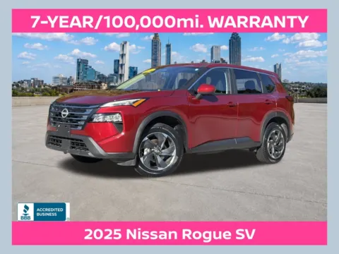 Red 2025 Nissan Rogue SV for sale in Morrow, GA