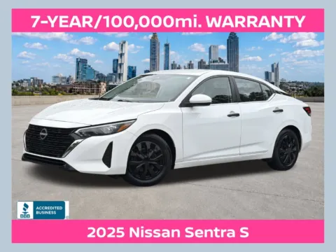 White 2025 Nissan Sentra S for sale in Morrow, GA