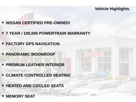 Photos of 2023 Nissan Murano Platinum for sale in Morrow, GA at Nissan South Morrow