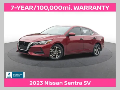 Red 2023 Nissan Sentra SV for sale in Morrow, GA