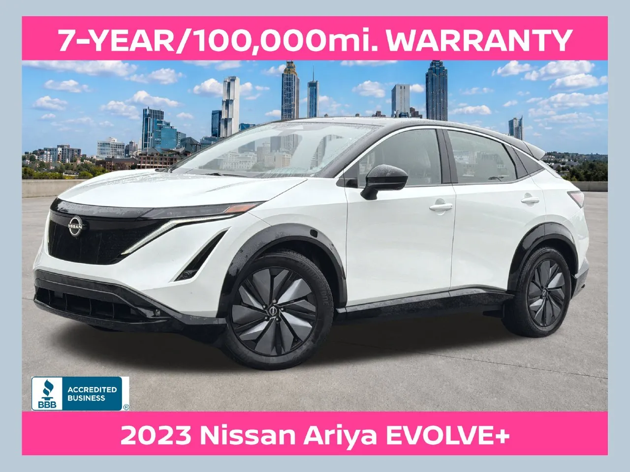 Black 2023 Nissan Ariya EVOLVE+ for sale in Morrow, GA