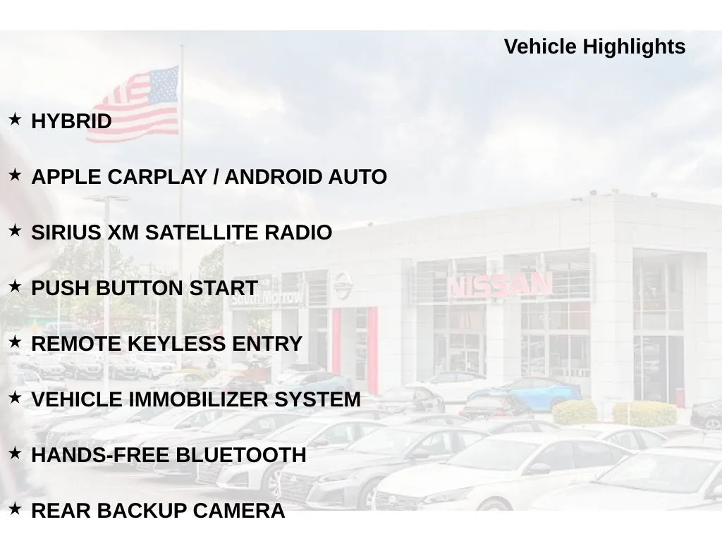 White 2022 Honda Accord Hybrid Sport for sale in Morrow, GA