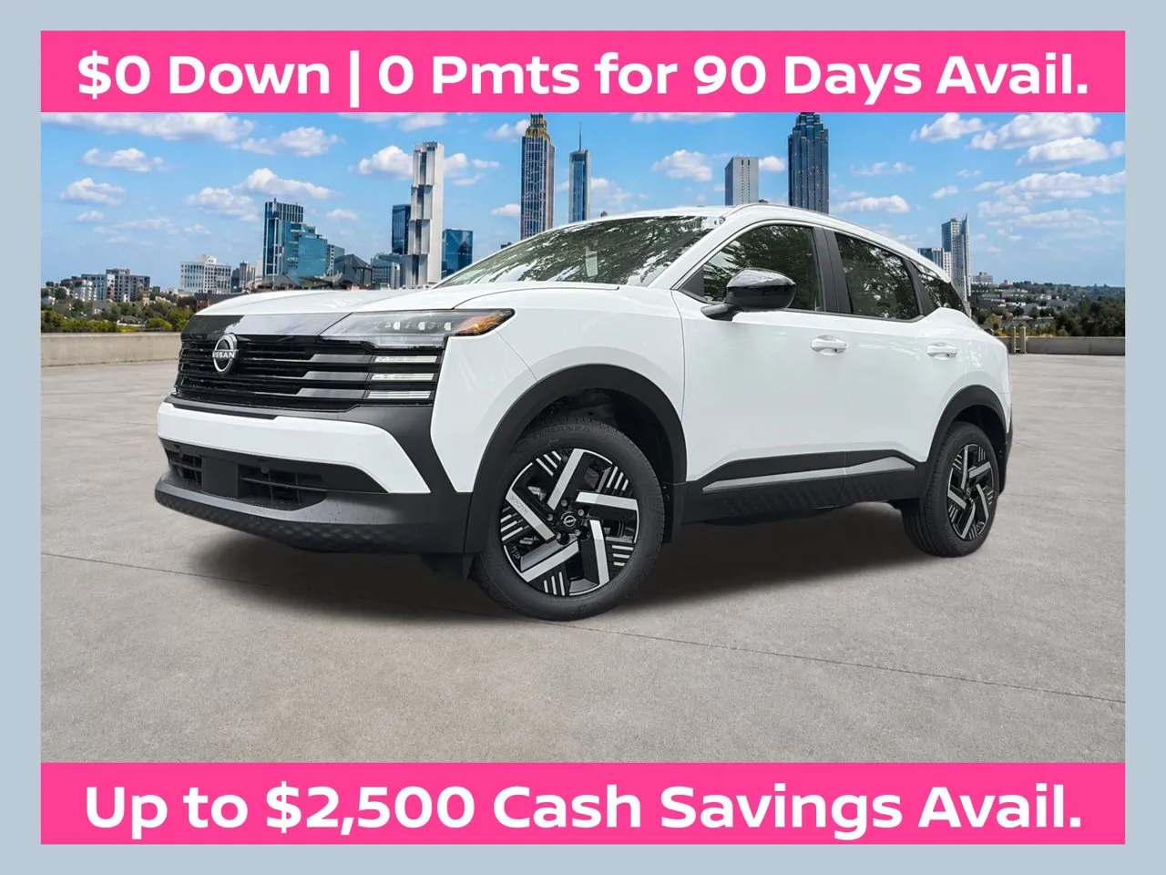 White 2026 Nissan Kicks SV for sale in Morrow, GA