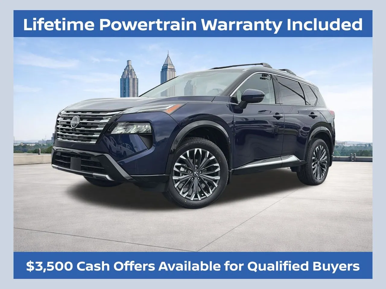 Blue 2026 Nissan Rogue Platinum for sale in Lithia Springs, GA