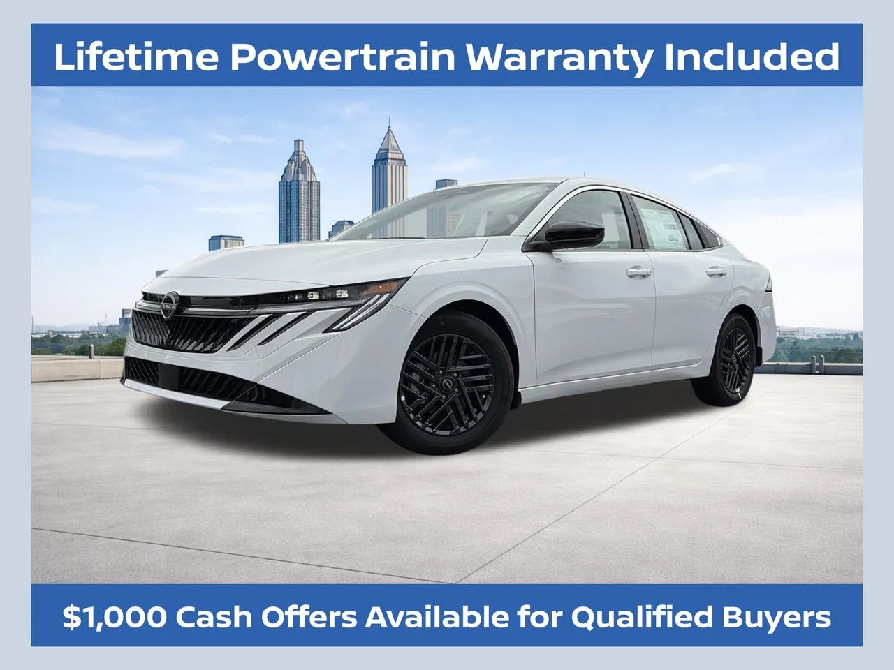 White 2026 Nissan Sentra SV for sale in Lithia Springs, GA