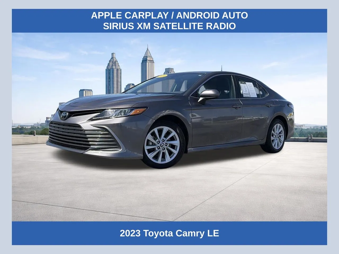 Gray 2023 Toyota Camry LE for sale in Lithia Springs, GA