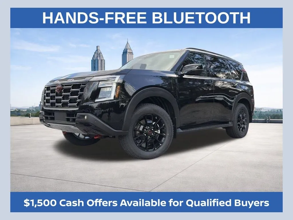 Black 2026 Nissan Armada PRO-4X for sale in Lithia Springs, GA